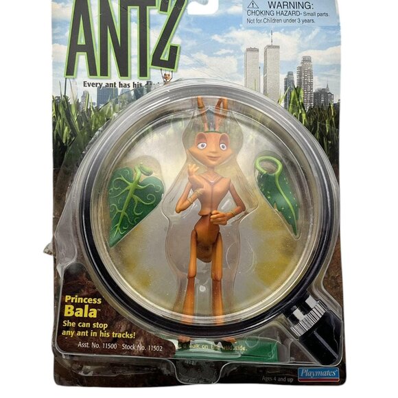 Vintage 1998 Dreamworks Antz Playmates Action Figure Princess Bala New Unopened - Picture 1 of 8